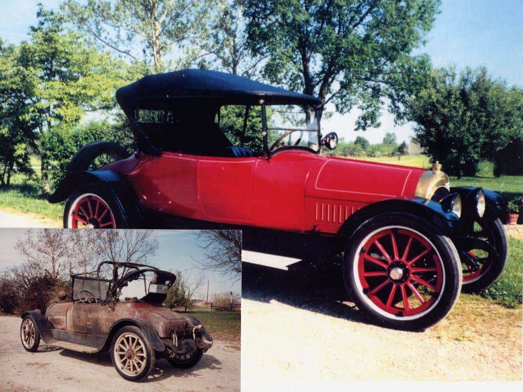 Vehicle exterior shown from a wide angle for condition documentation